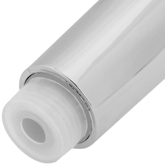 Carxofa mòbil quadrada per a dutxa cromat amb sistema anticalç, estalvi d'aigua i 3 funcions