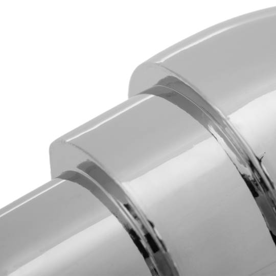 Adaptador de chuveiro universal cromado com rosca fêmea macho