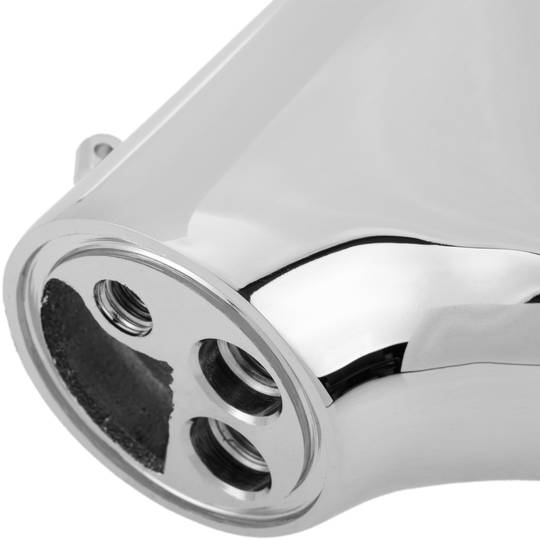 Grifo monomando con cartucho cerámico y boquilla rotatoria para bidet cromado con funciones de agua fría y caliente