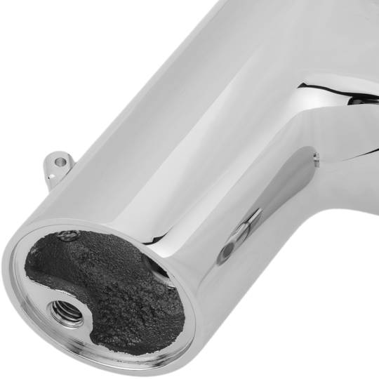 Rubinetto monocomando cromato con cartuccia in ceramica e lancia girevole per bidet con funzioni acqua calda e fredda
