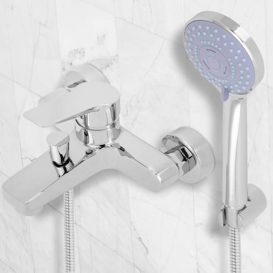Single Handle Shower Faucet Kit, Water Saving Bathtub Faucet
