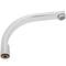 Chrome swivel mixer tap with built-in high spout for sink height 190mm