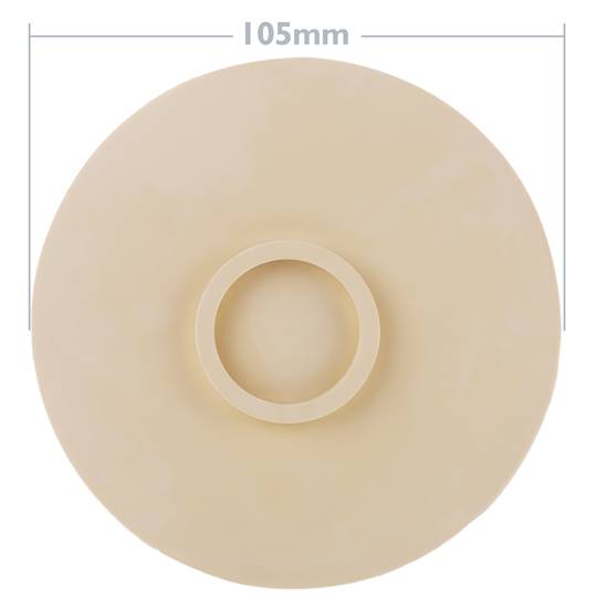 Tapón de goma universal para válvulas de cocina o lavabo de 105 mm
