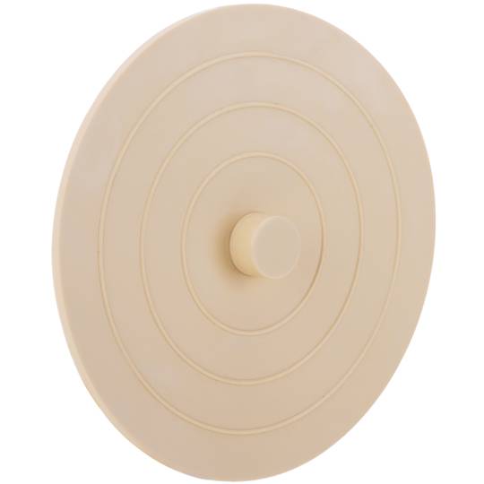 Tapón de goma universal para válvulas de cocina o lavabo de 105 mm