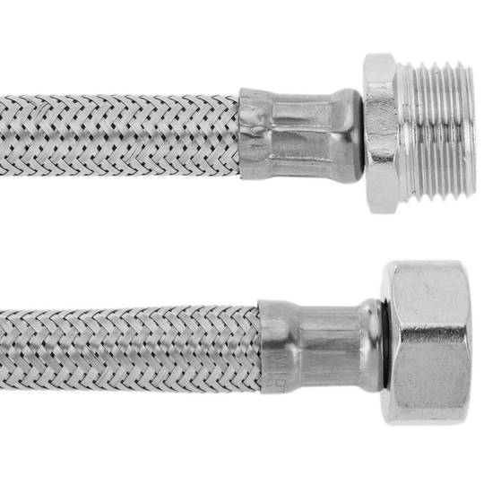 Flexibele metalen slang van RVS 1/2