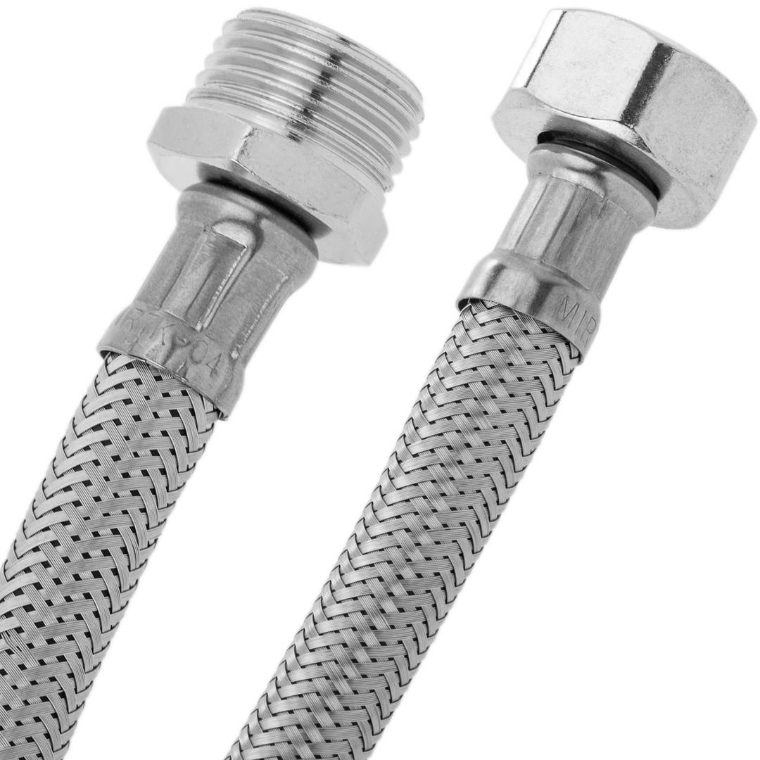 Flexibele metalen slang van RVS 1/2