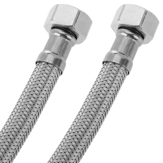 Flexibele metalen RVS slang 3/8 