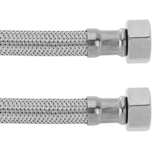 Flexibele metalen RVS slang 3/8 