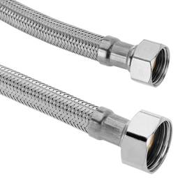 Flexible metallic stainless steel hose 1/2 Female to 1/2 Female