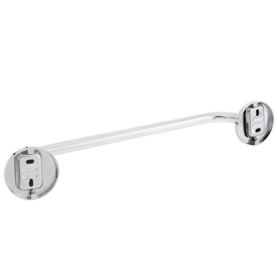 Toallero barra para pared cromado 350x60x74mm modelo Renne