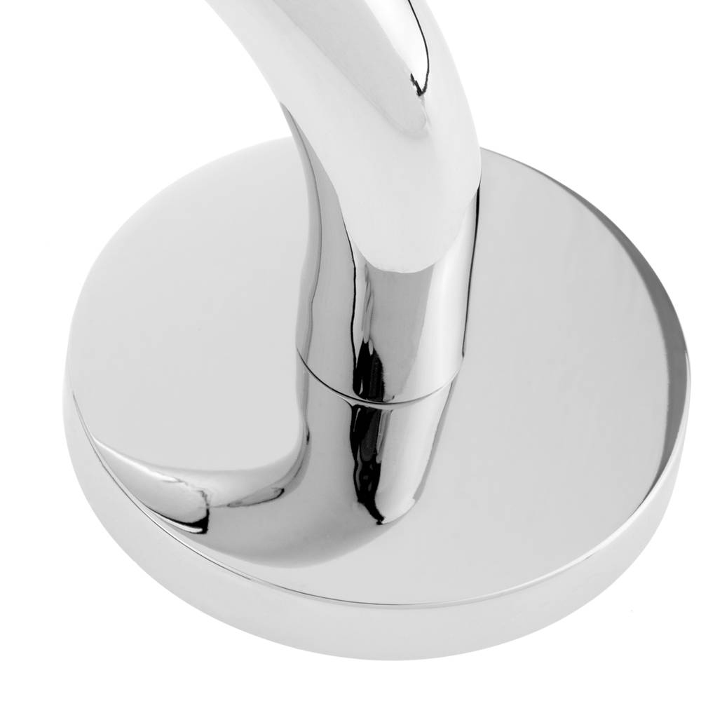 Toallero barra para pared cromado 350x60x74mm modelo Renne