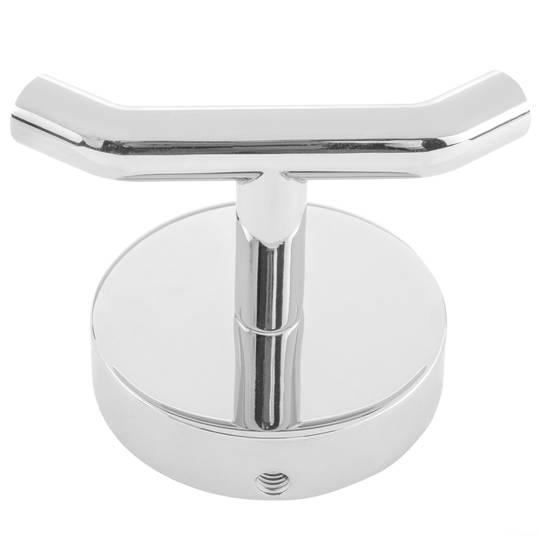 Appendino doppio cromato per bagno modello Paddy