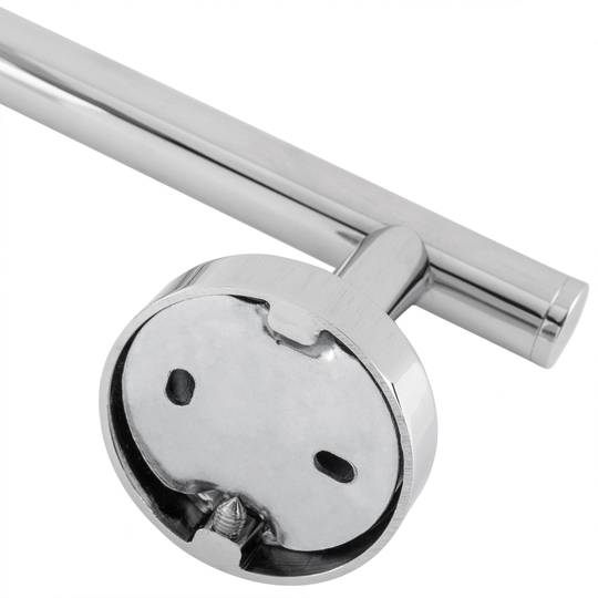 Portarrollos WC cromado para papel higiénico modelo Paddy