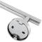 Portarrollos WC cromado para papel higiénico modelo Paddy