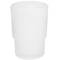 Beker voor tandenborstelhouder met een diameter van 68 mm met wandbekerhouder in paddy-model