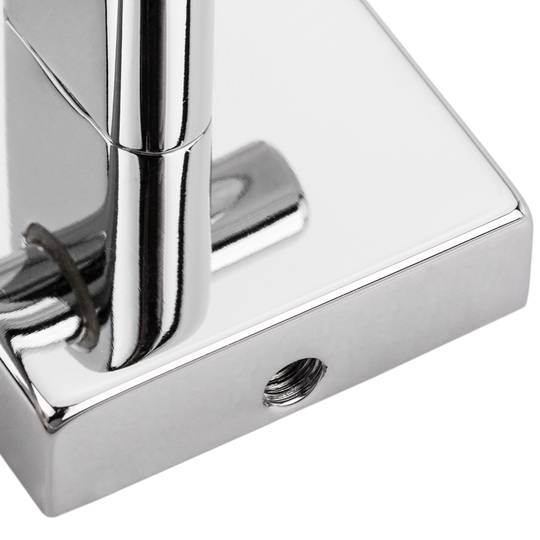Toalheiro de parede 167x125x39mm cromado Spool