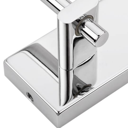 Toalheiro de parede 167x125x39mm cromado Spool