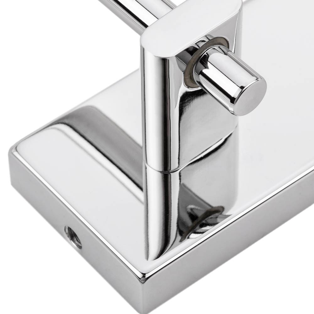 Toalheiro de parede 167x125x39mm cromado Spool