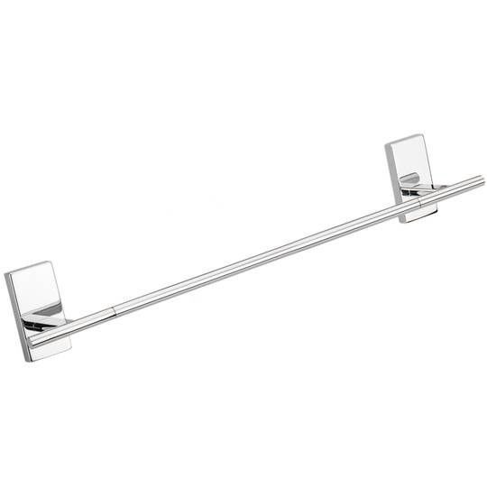 Wall-mounted chrome towel rail 450x72x60mm Spool