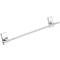 Wall-mounted chrome towel rail 450x72x60mm Spool