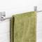 Wall-mounted chrome towel rail 450x72x60mm Spool