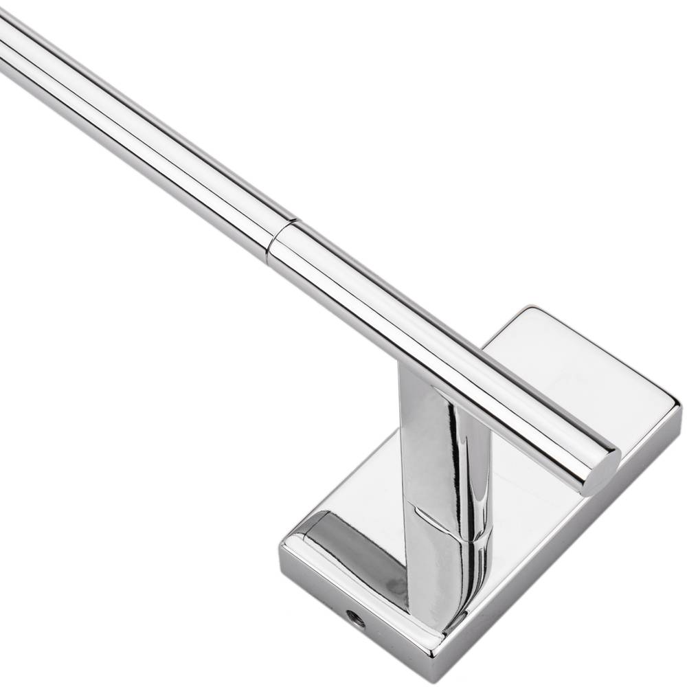 Wall-mounted chrome towel rail 450x72x60mm Spool