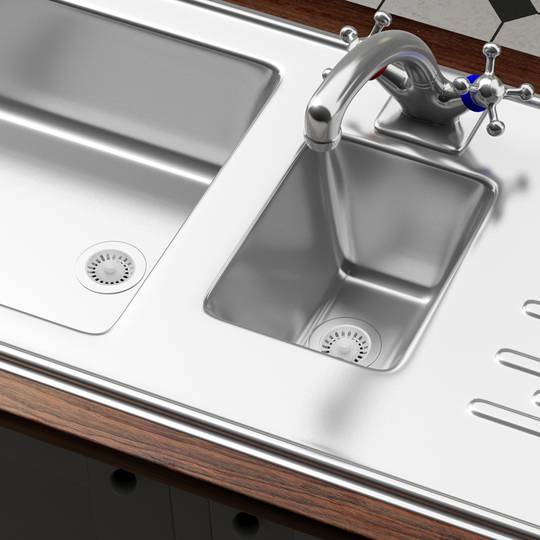 Filtr odpływowy zapobiegający zatykaniu kompatybilny z Teka 81 x 31 mm w kolorze białym