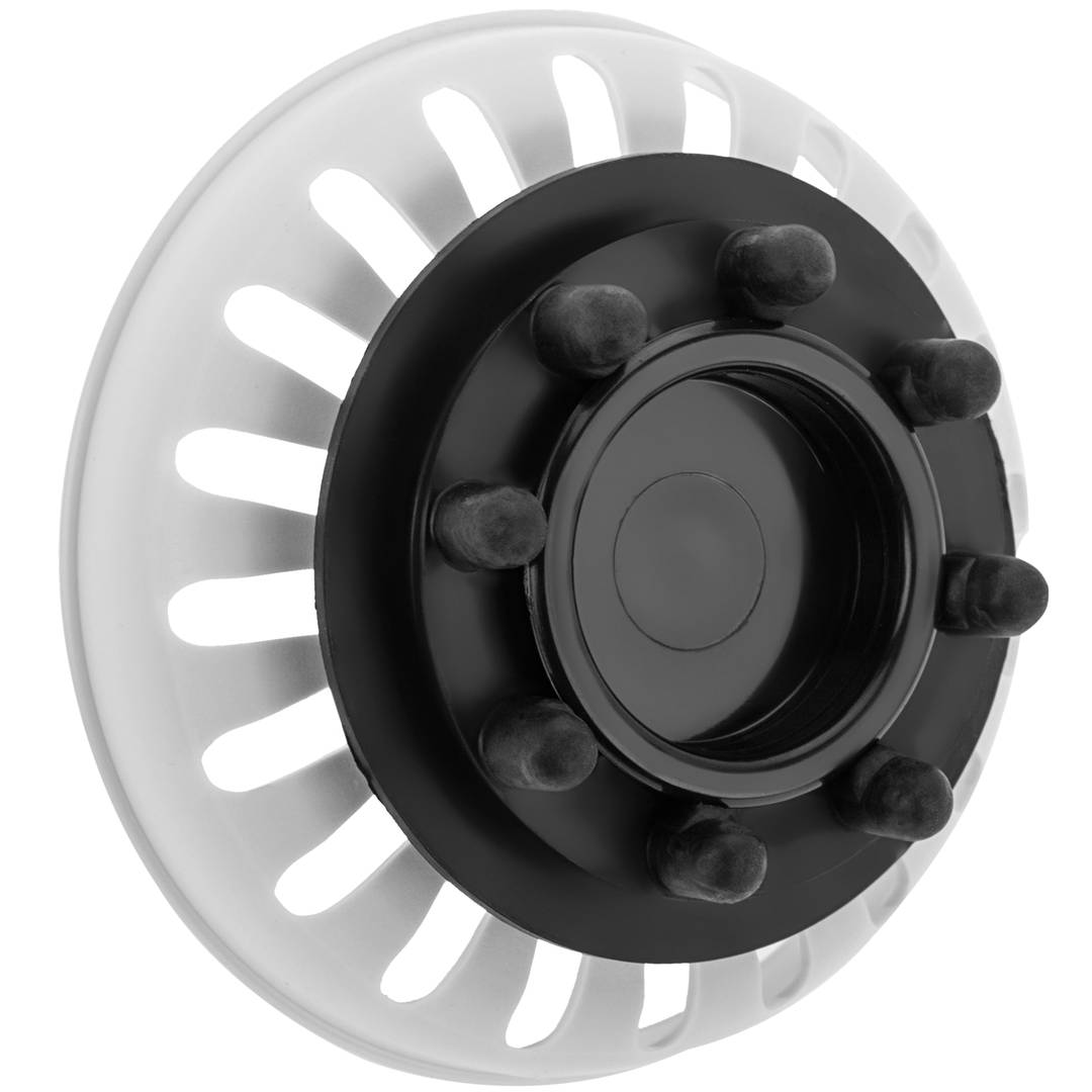 Filtr odpływowy zapobiegający zatykaniu kompatybilny z Teka 81 x 31 mm w kolorze białym