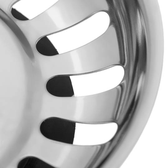 Filtre de desguàs antiobstrucció compatible amb Teka de 81 x 31 mm de color Inox