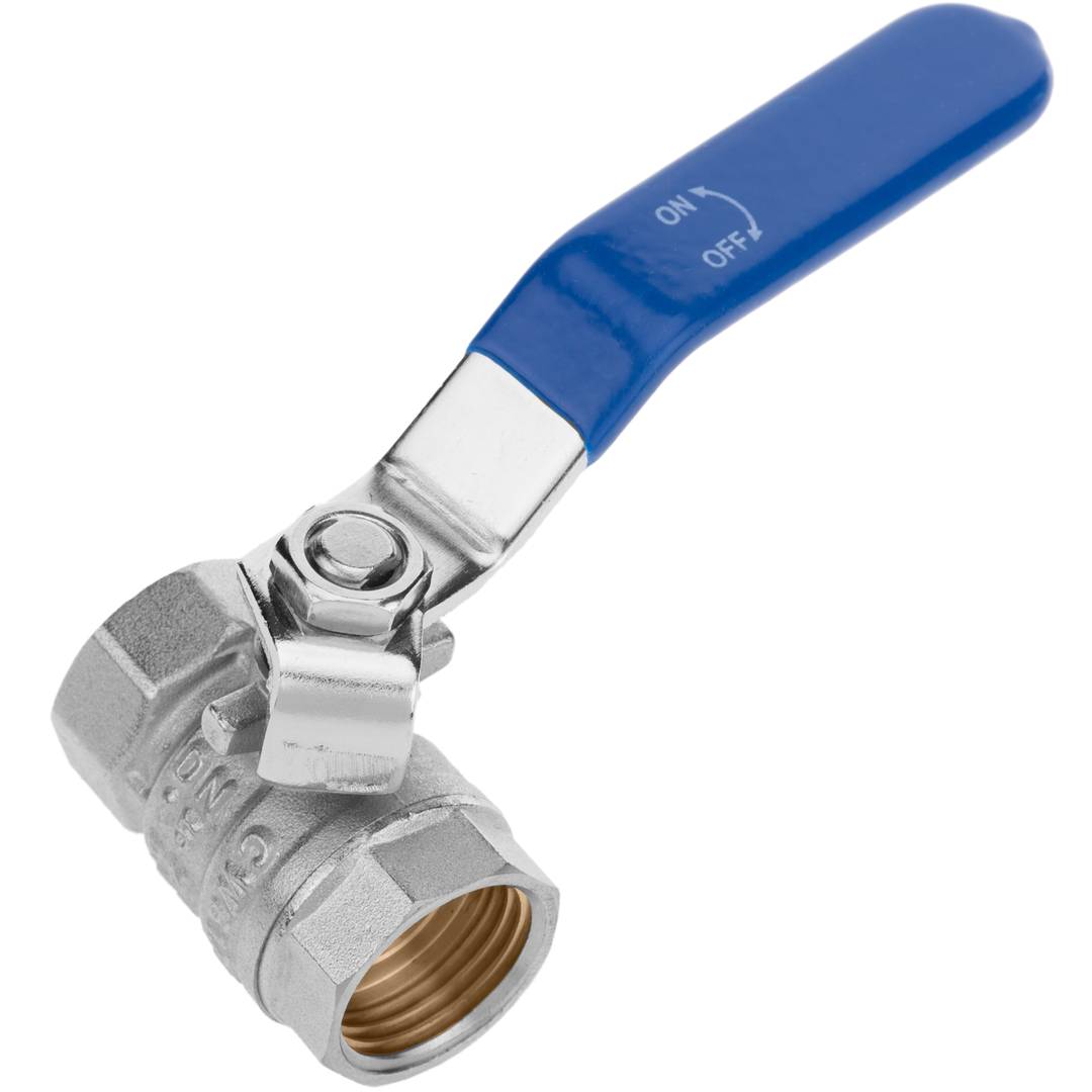 Valvola a sfera in acciaio inox con filettatura femmina da 1/2