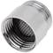 Bathtub water flow reducer with economizer 28/100 chrome