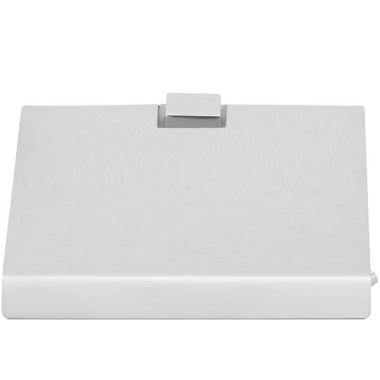 Porta carta igienica con coperchio in acciaio inox per bagni