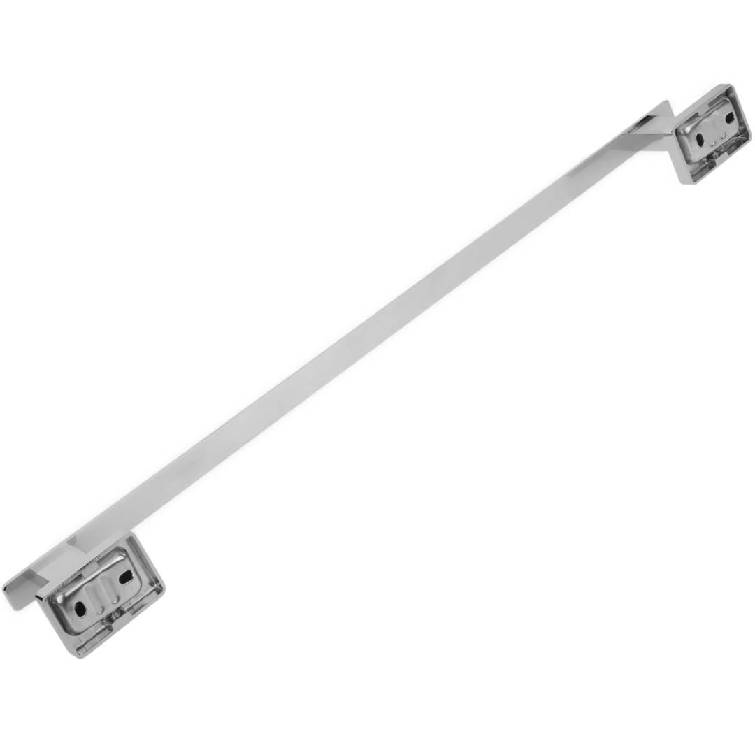 Verchroomde wand handdoekhouder 350x35x55 mm model Ever