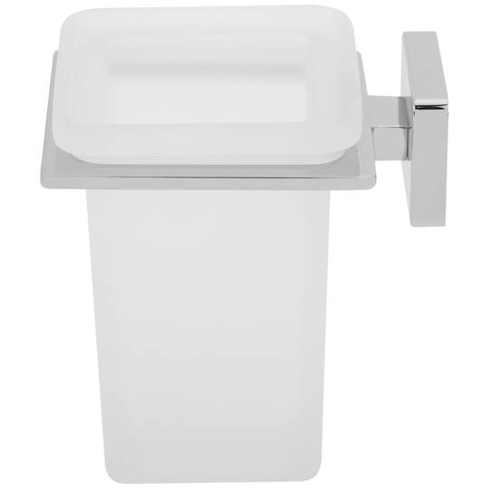 Beker voor tandenborstelhouder met 75x75 mm met wand bekerhouder in Ever-model