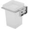 Beker voor tandenborstelhouder met 75x75 mm met wand bekerhouder in Ever-model