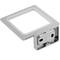 Beker voor tandenborstelhouder met 75x75 mm met wand bekerhouder in Ever-model