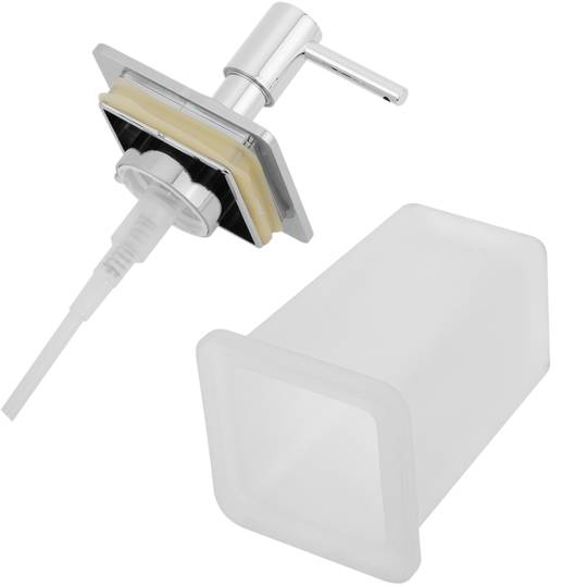 Dispensador de sabão de parede de 250ml para decoração de casa de banho