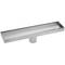 Caniveau de drainage de douche 40cm en acier inoxydable pour carrelage matte