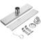 Caniveau de drainage de douche 40cm en acier inoxydable pour carrelage matte