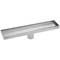 Caniveau de drainage de douche 60cm en acier inoxydable pour carrelage matte