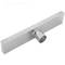 Caniveau de drainage de douche 60cm en acier inoxydable pour carrelage matte