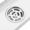 Caniveau de drainage de douche 60cm en acier inoxydable pour carrelage matte