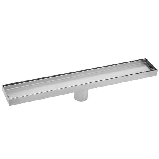 Canaleta de desagüe para ducha 90cm para azulejo en acero inoxidable mate