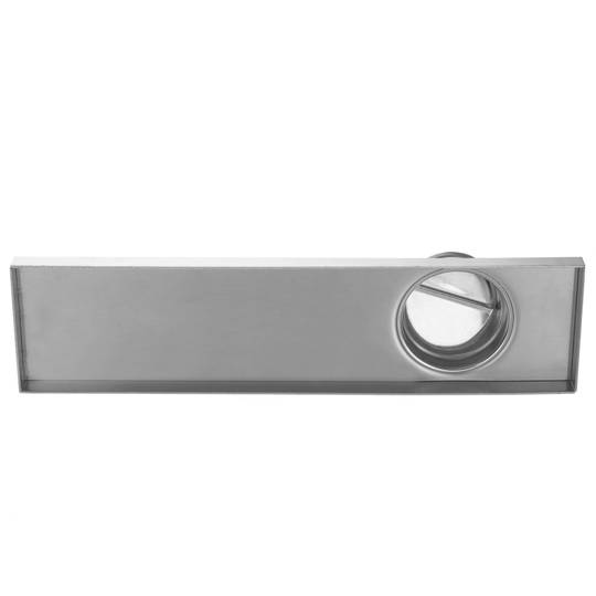 Canaleta de desguàs 30x7.5cm amb reixa d'acer inoxidable mat