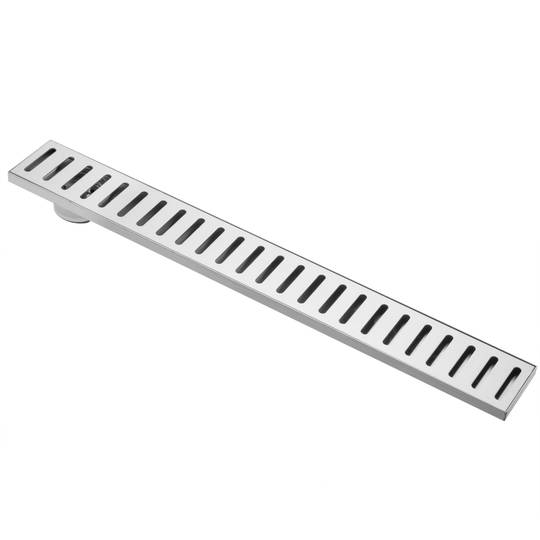 Canaleta de desguàs 60x7.5cm amb reixa d'acer inoxidable mat