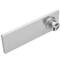 Gouttière de drainage 30x10cm avec grille en acier inoxydable mat