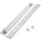 Abflussrinne doppelter 90x10cm mit mattem Edelstahlgitter