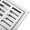 Drain 20x10cm avec grille inox matte amovible