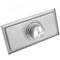 Drain 20x10cm avec grille inox matte amovible
