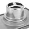 Drain 20x10cm avec grille inox matte amovible